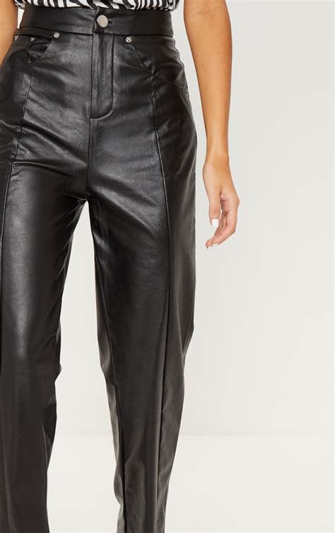 what are fake leather pants made from